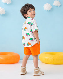 Orange Magic Short Set