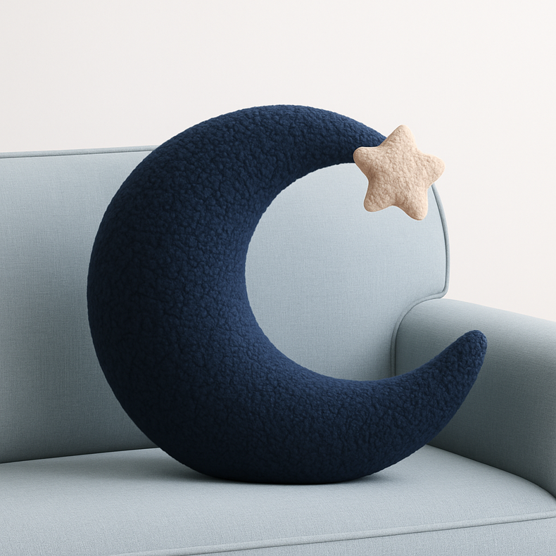 Moon Fleece Cushion