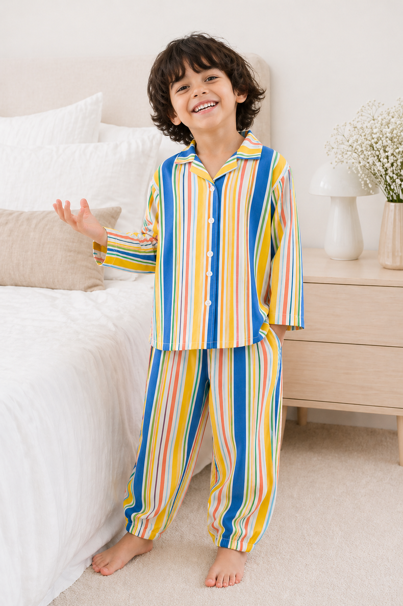 Candy Stripes Night Suit