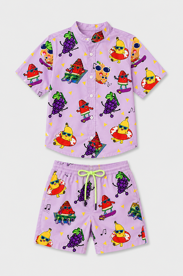 Skate Fruit Shirt Set