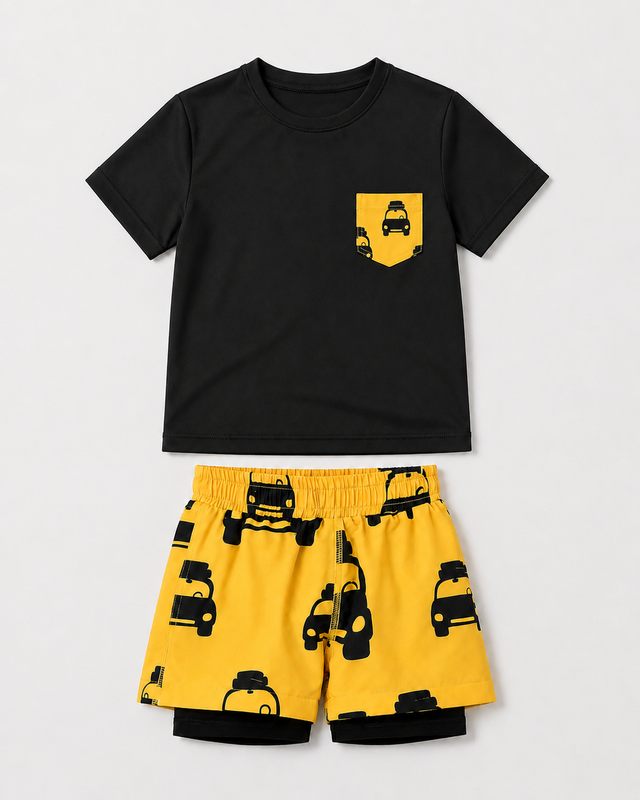Taxi Pop Pocket Co-ord Set