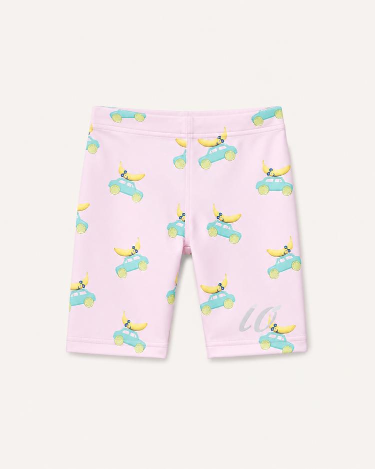 Lime and Pink Banana Car Swim Set