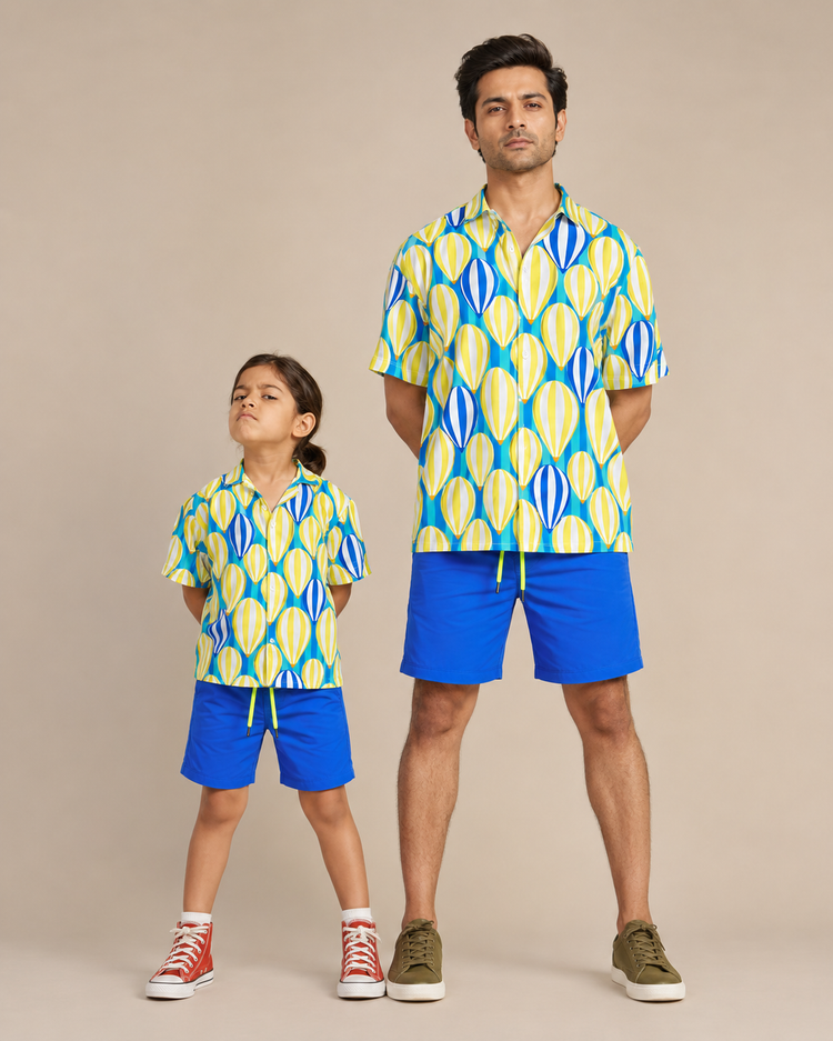 Balloon Breeze Magic Shorts Co-ord Set