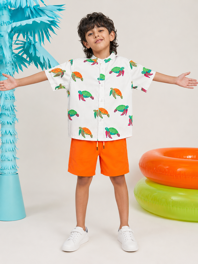 Turtle Tide Magic Shorts Co-ord Set