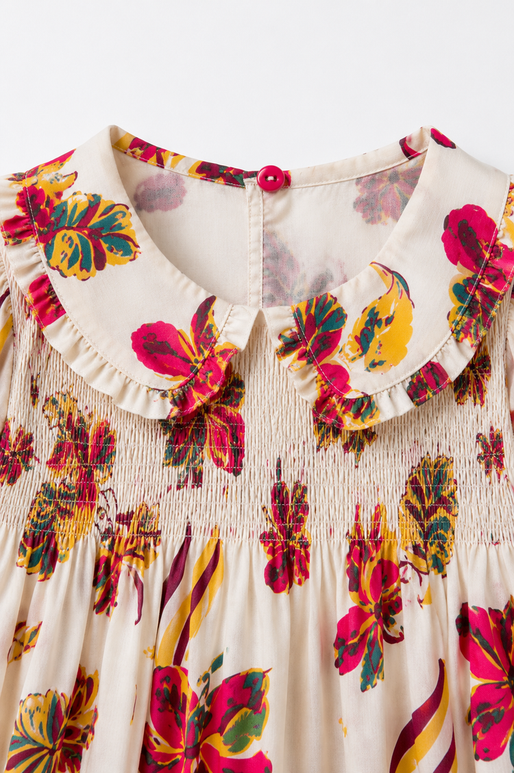 Paint Splash Strappy Dress