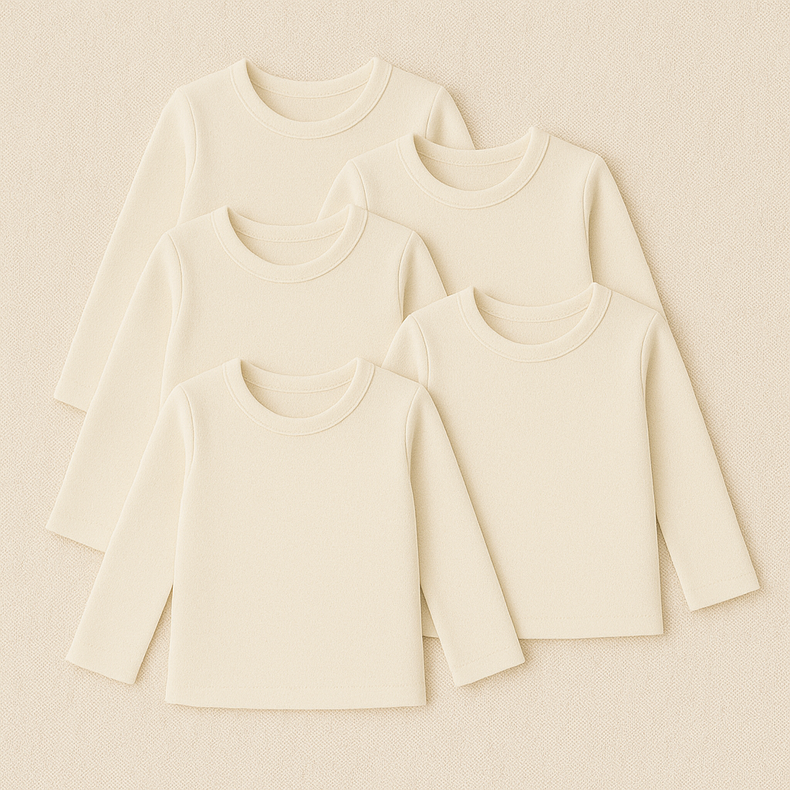 Unisex Full Sleeves Bamboo Vest (Pack of 5)