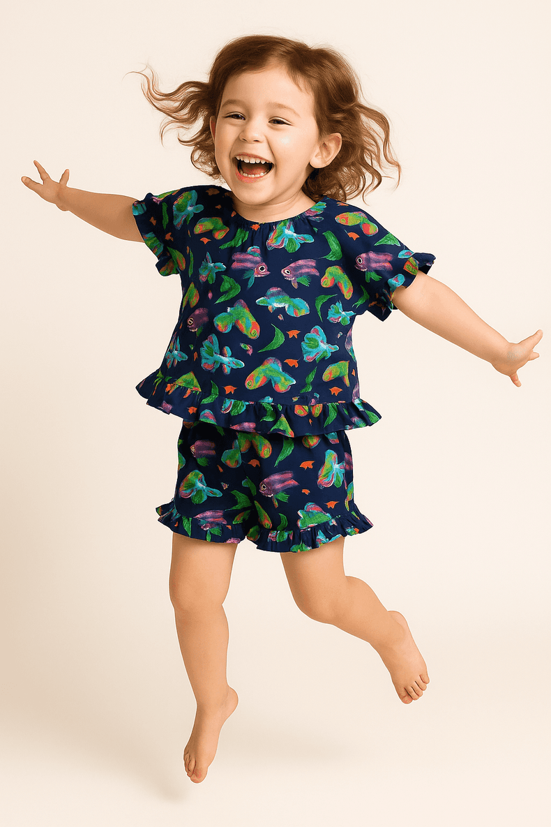 Psychedelic Fish Co-ord Set