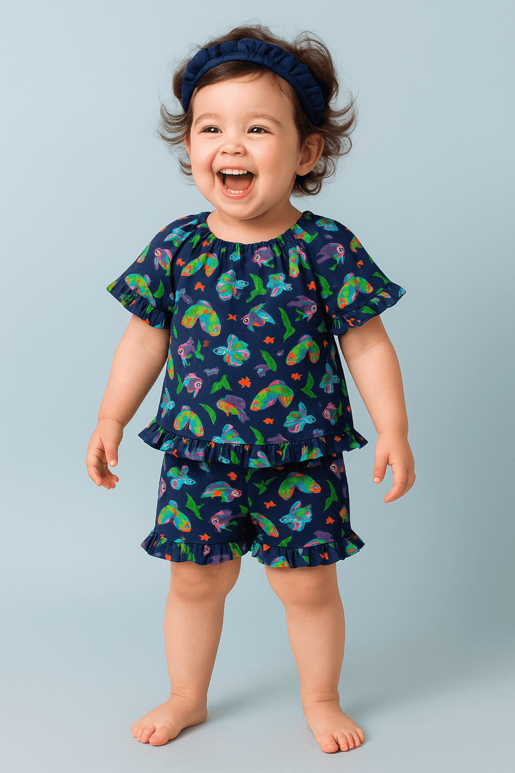 Psychedelic Fish Co-ord Set