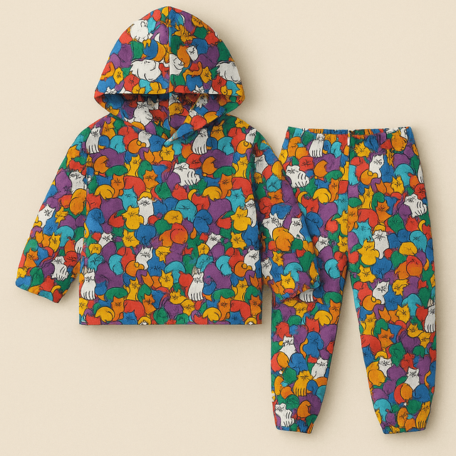 Meow Mania Hoodie Set