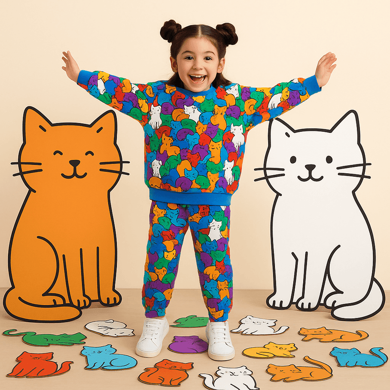 Meow Mania Hoodie Set