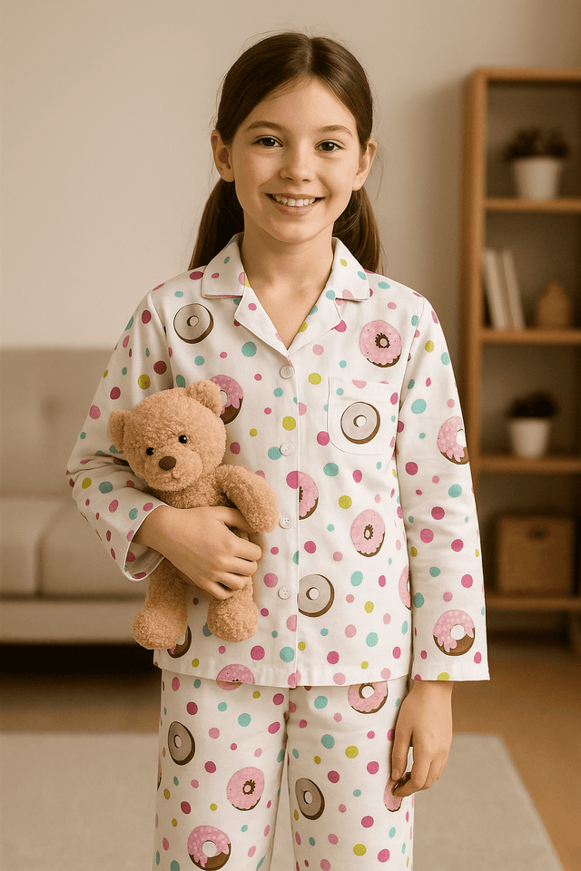 Dotty Donut Pajama Set - Night Wear