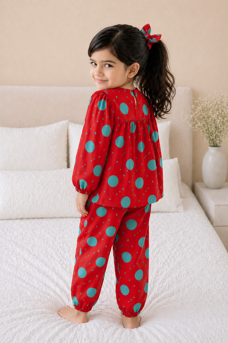 Dotty Dreams Night Suit