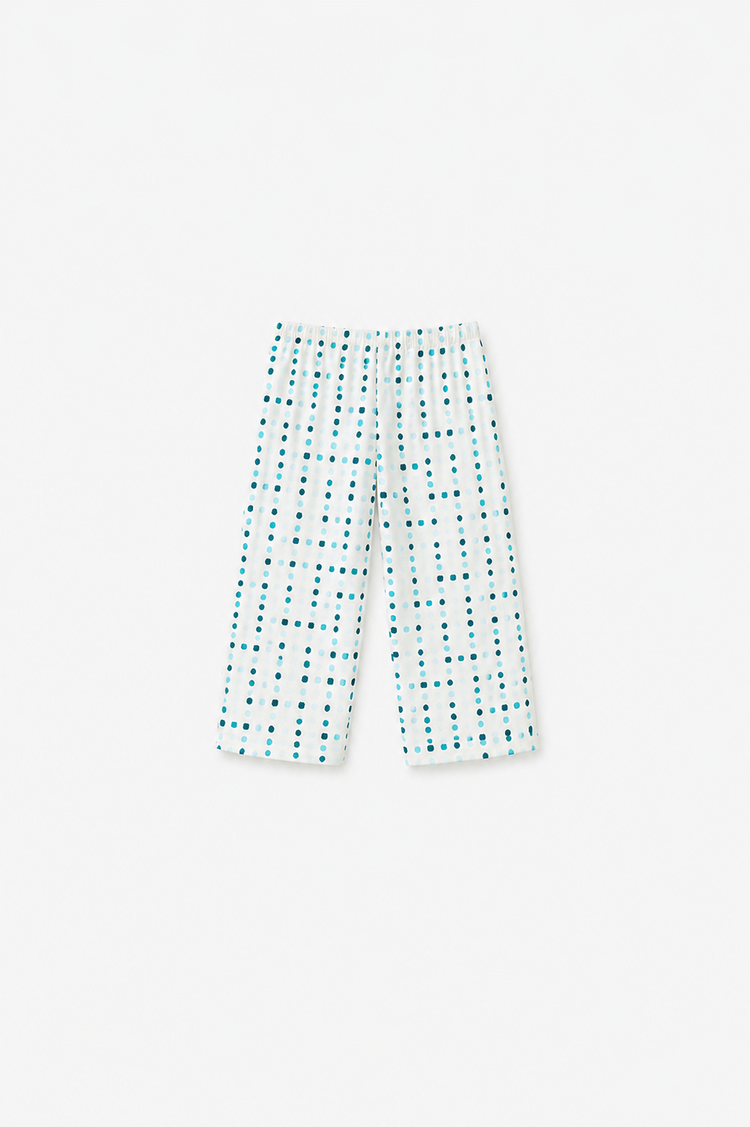 Blue polka spots Set