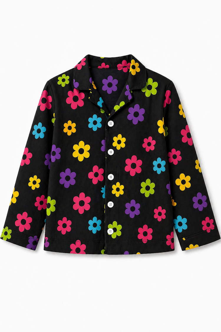 Groovy Bloom Night Suit