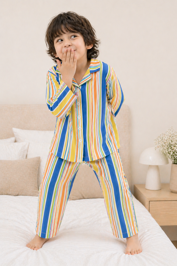 Candy Stripes Night Suit