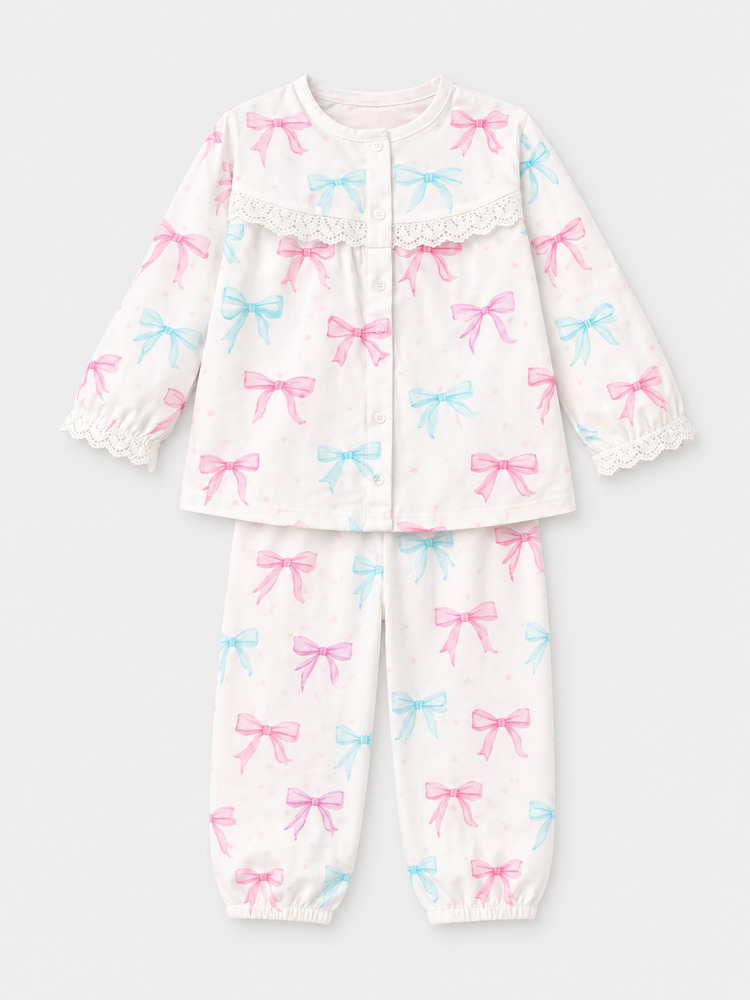 Bow Bliss Night Suit
