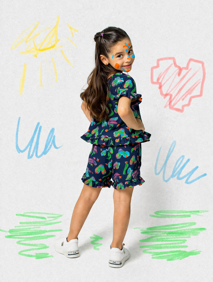 Psychedelic Fish Co-ord Set