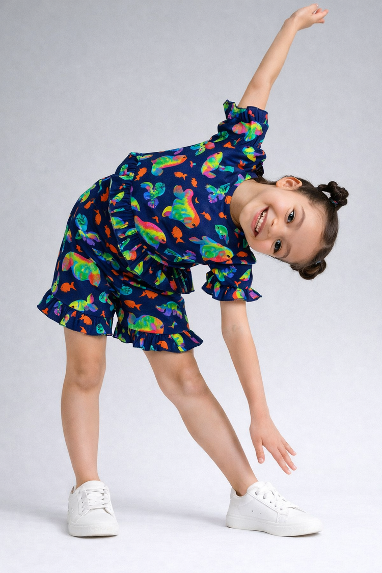 Psychedelic Fish Co-ord Set