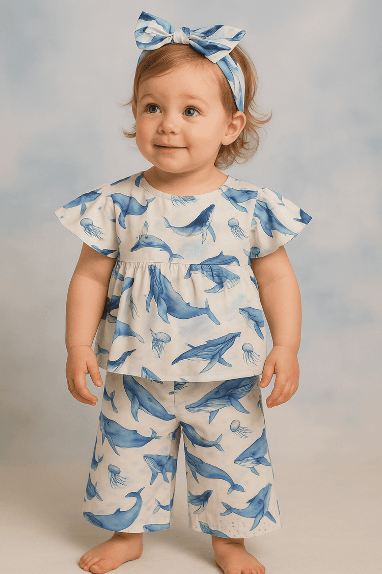 Whales and Jellyfish Co-ord Set