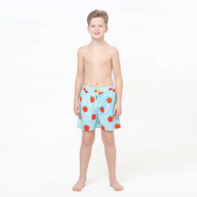 Tropic Classique Co-ord Set (Blue Crisp Apples)