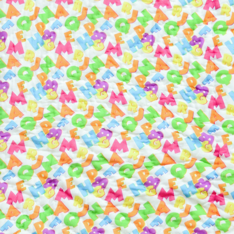 Neon multicolor alphabets Set