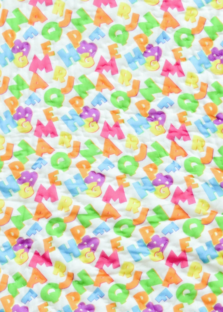 Neon multicolor alphabets Set