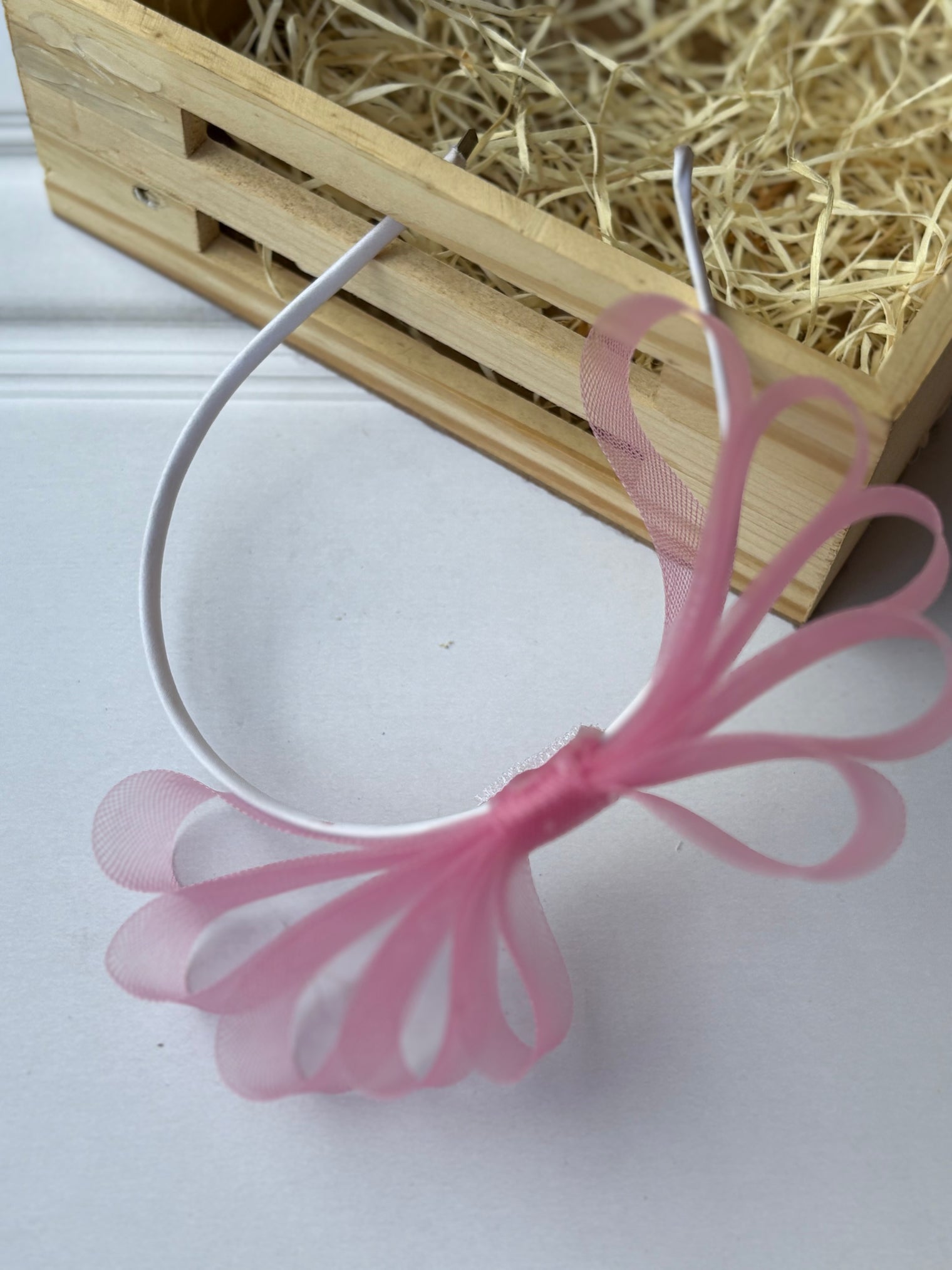 Pink Bow Hairband