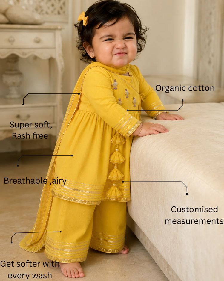 Yellow Duck Angrakha Set
