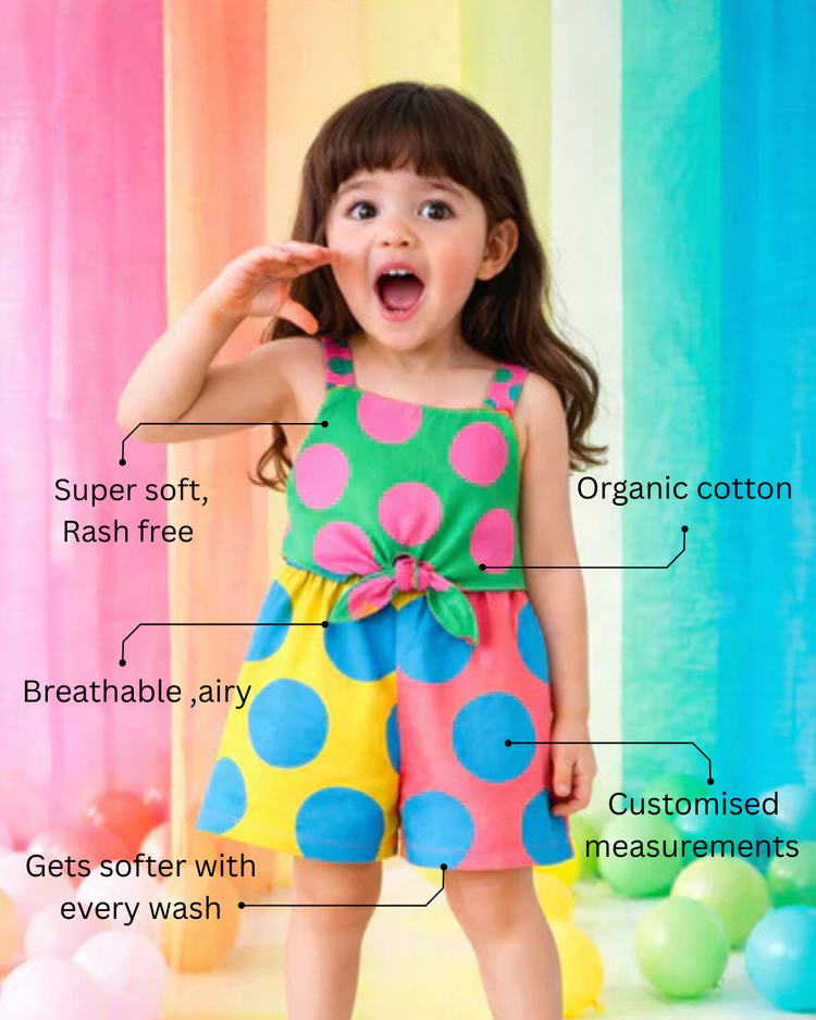 The Carnival Color-Block Romper