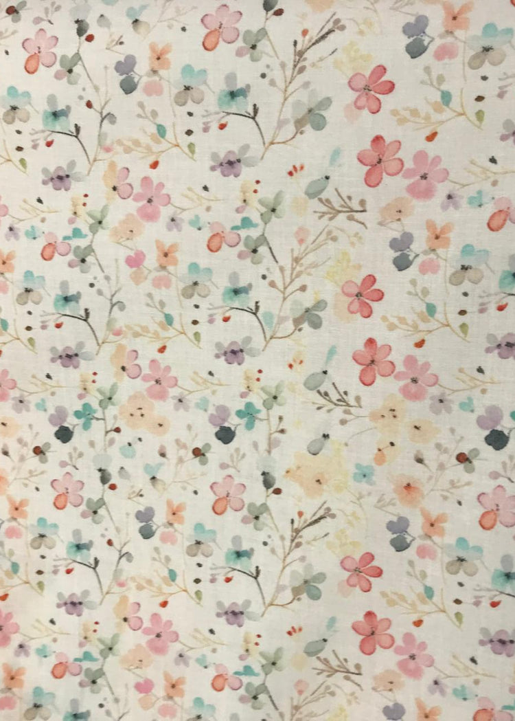 Multi- Coloured Floral Night Suit
