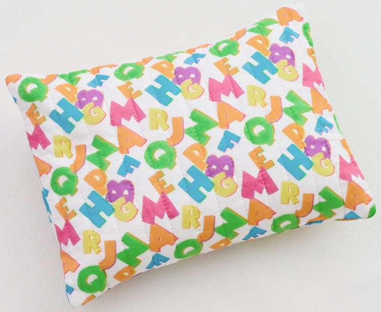 Snuggles and Cuddles Baby Blanket Gift Bundle (Multicoloured neon alphabets)