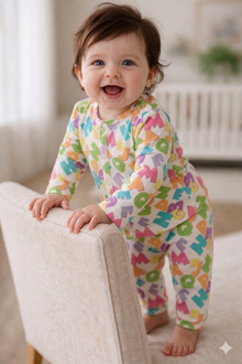 Neon multicolor alphabets Set