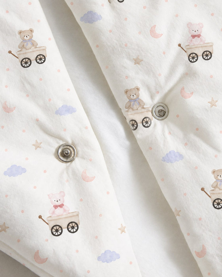 Carriage Teddy Bamboo Baby Sleeping Bag