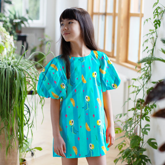 Girl wearing Anaario Cheerful Meringue Dress