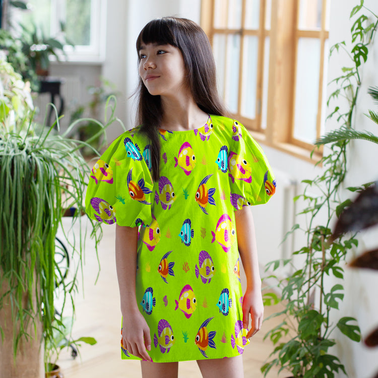 Girl wearing Anaario Cheerful Meringue Dress