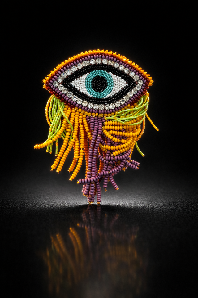 Anaario Evil Eye Brooch pin