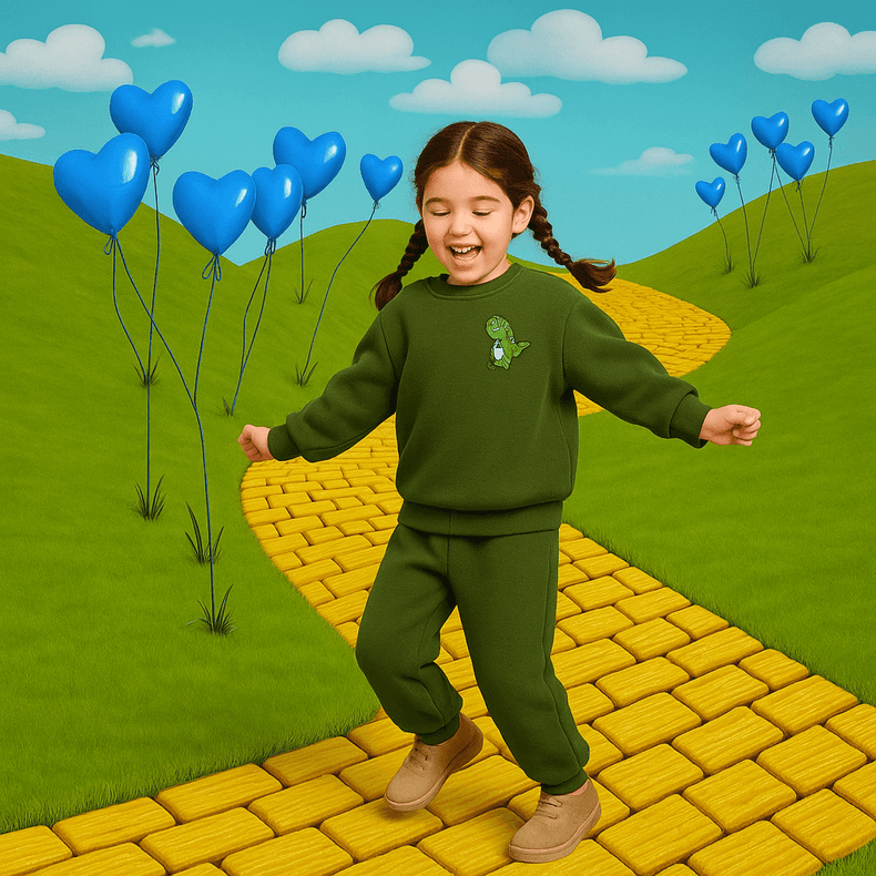 Forest Dragon Fleece Set
