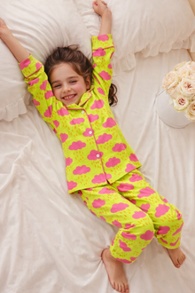 Pink Clouds Night Suit
