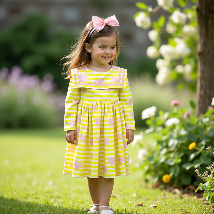Girl wearing Anaario Sunshine Sailor Dress