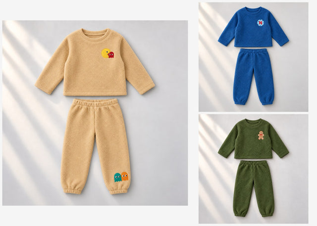 Fleece Set Combo by Anaario – winter cotton fleece