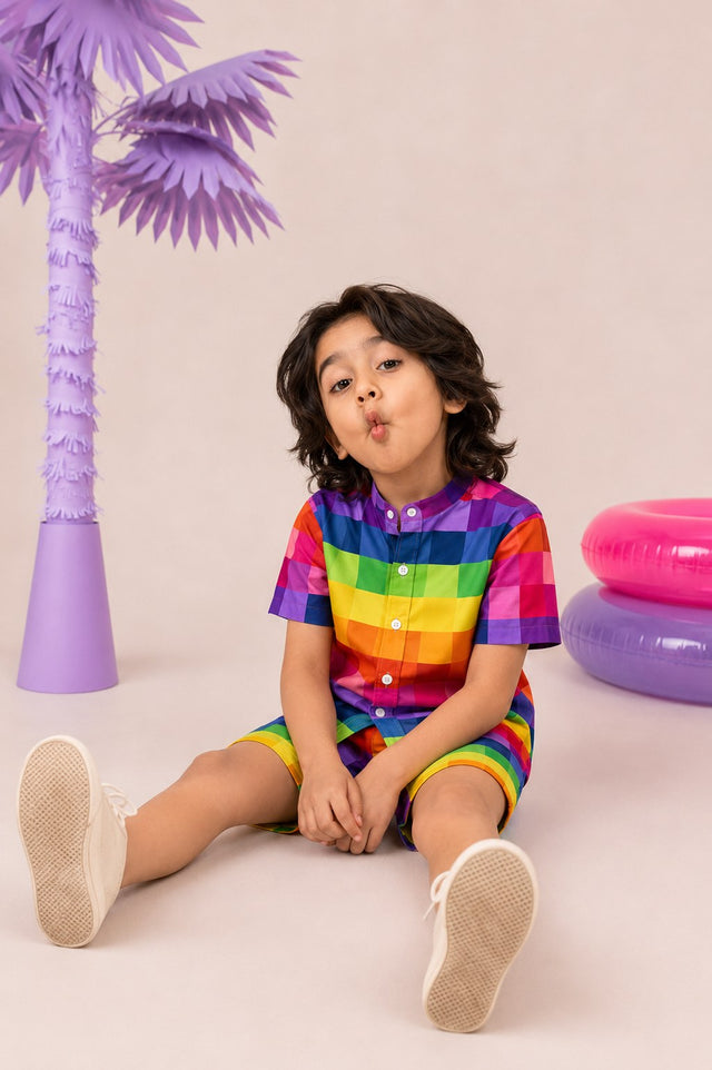 Anaario Multi Square Co-ord Set