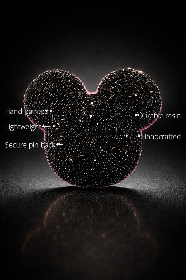 Mickey Brooch features
