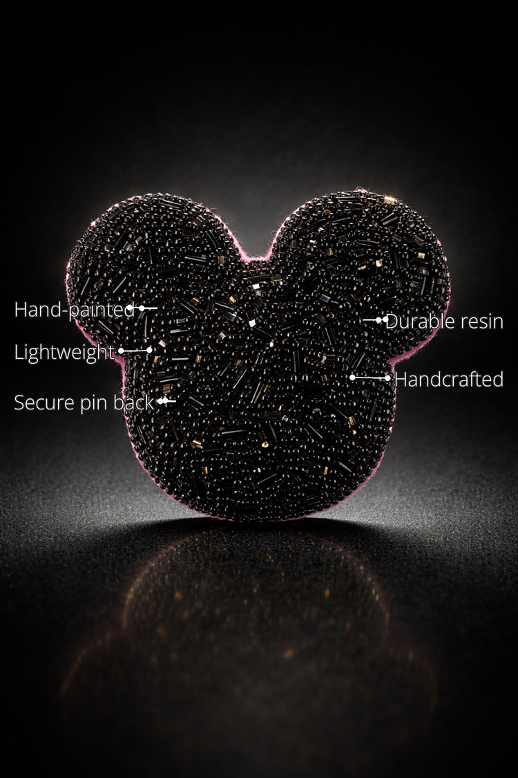 Mickey Brooch features