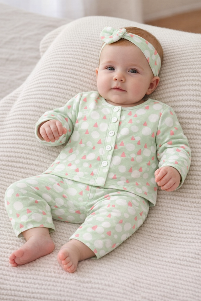 Ivory and rose poppy raindrops Set