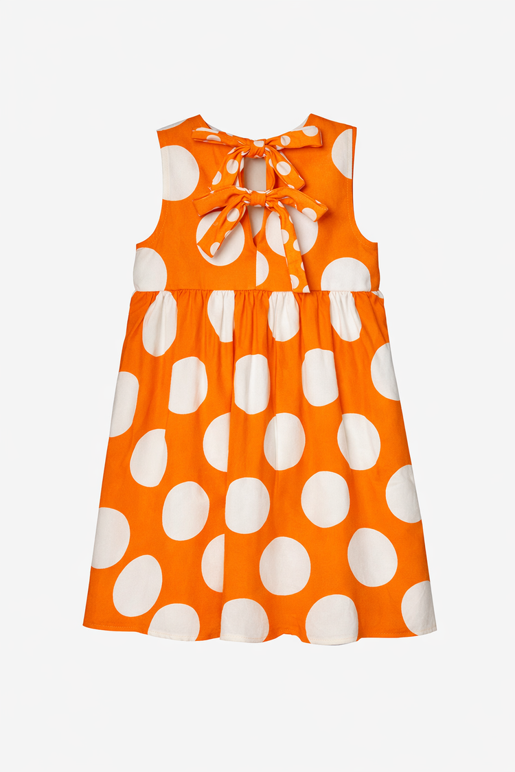 The Apricot Pop Dress