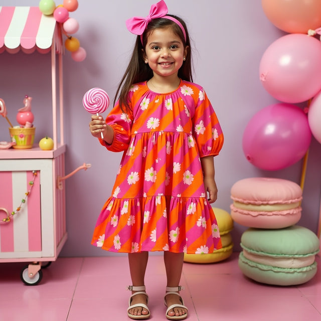 Candy Pop Daisy Dress