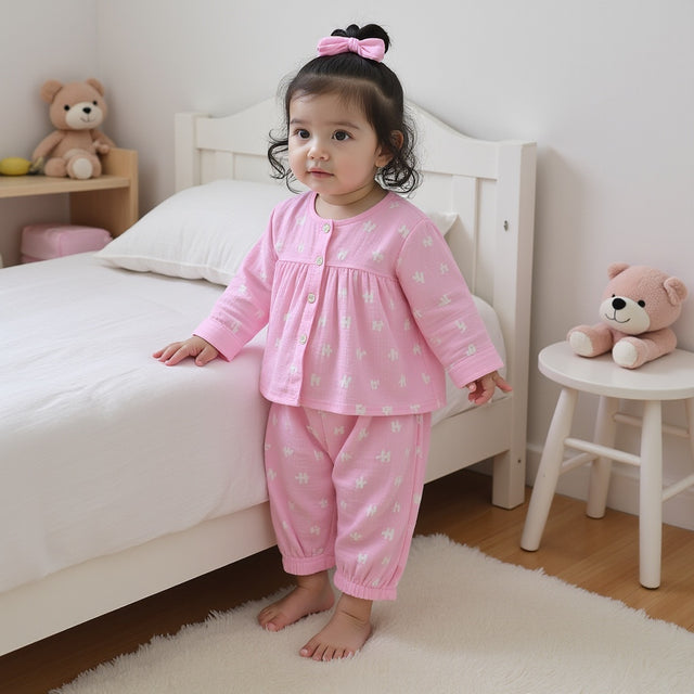 Pink Alphabet - Night Wear