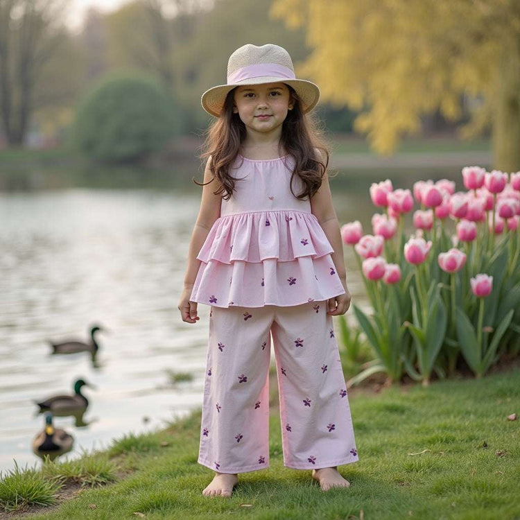 Pink Petal Co-ord Set