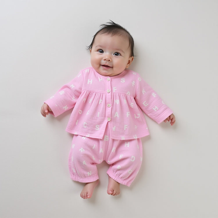Pink alphabets Set