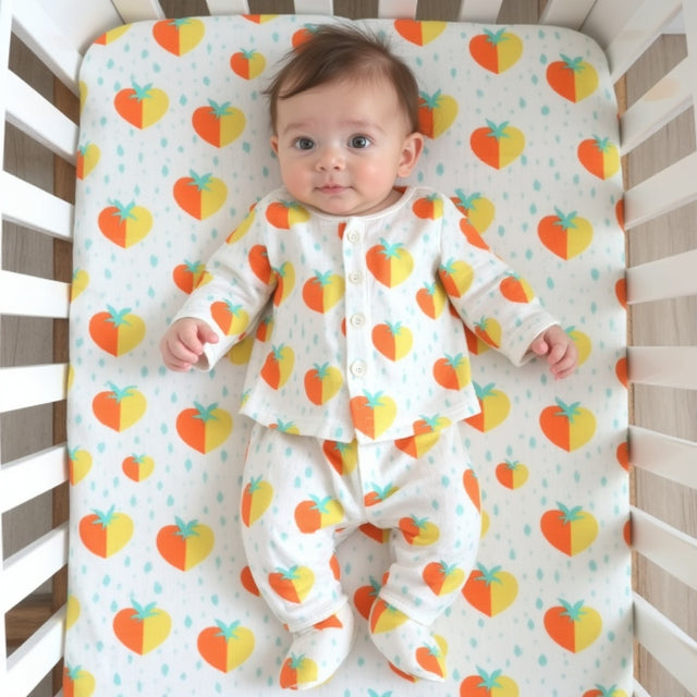 Yellow and tangerine hearts Set